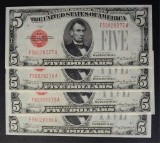 4-1928-C $5.00 RED SEAL NOTES:
