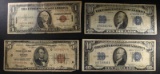 CURRENCY LOT; ALL CIRCS: 1929 $5 FRB CHICAGO IL;