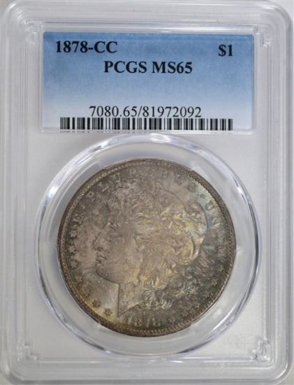 1878-CC MORGAN DOLLAR PCGS MS65