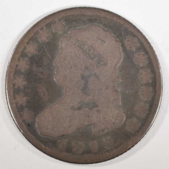 1815 BUST QUARTER, AG/G