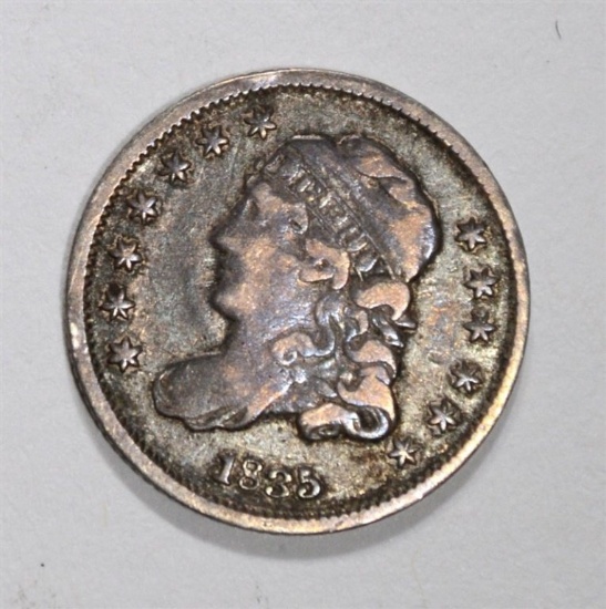 1835 CAPPED BUST HALF DIME