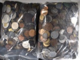 15-Pounds of Well Mixed Foreign Coins