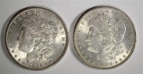 1886 & 1888 MORGAN DOLLARS BU