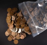 1000 Circulated Wheat Cents - Various Dates