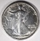 1917 WALKING LIBERTY HALF DOLLAR, CH BU