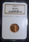 1935-D LINCOLN CENT NGC MS-66 RD