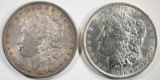 1886 &1896 CH BU MORGAN DOLLARS