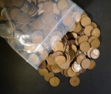 1000 Mixed 1910's, 1920's & 1930's Wheat Cents