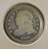 1836 CAPPED BUST DIME