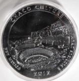 2012 CHACO CULTURE N.M. 5oz .999 SILVER QUARTER
