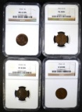 LINCOLN COLLECTOR LOT ALL NGC GRADED