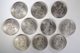 10-1964 SILVER BERMUDA CROWNS NICE