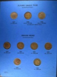 INDIAN CENT SET CIRC, MISSING ONLY 1877 & 1909-S