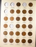 LINCOLN CENT SET HAS 1911-S, 1912-S, 1913-S,