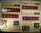 1940-1947 U.S. COIN YEAR SETS w/STAMPS