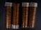 BU LINCOLN CENT ROLLS: 1953-S, 54-D & 2-54-S