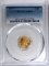 1874 $1.00 GOLD INDIAN PRINCESS PCGS MS64