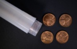 BU ROLL OF 1944-S LINCOLN CENTS