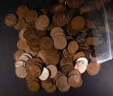 1000 Mixed 1910's, 1920's & 1930's Wheat Cents