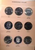 EISENHOWER DOLLAR SET 1971-78 COMPLETE 32-COINS