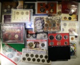 28pc TRIBUTE SETS LOADED WITH SILVER COINS -