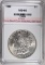 1889 MORGAN DOLLAR CCGS GEM BU