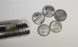 BU ROLL OF 1943 LINCOLN “STEEL” CENTS