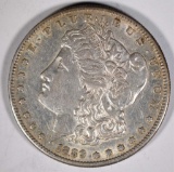1889-S MORGAN DOLLAR  AU