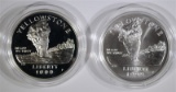 1999 Yellowstone National Park 2-Piece Silver Set
