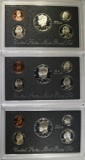 1994, 1997 and 1998 Silver Proof Sets
