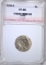 1924-S BUFFALO NICKEL, CCGS VF