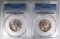 1948-D & 49-D WASHINGTON QUARTERS, PCGS MS-65