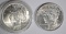 2-CH BU 1923 PEACE DOLLARS