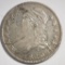 1810 CAPPED BUST HALF DOLLAR, AU -TOUGH EARLY DATE