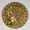 1928 $2 1/2 GOLD INDIAN  GEM BU