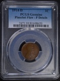 1914-D LINCOLN CENT PCGS  FINE