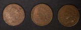 AG INDIAN CENTS: 1870 rim issues & 2-1873