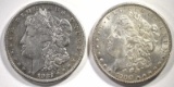 1900 & 1921-S CH BU MORGAN DOLLARS