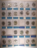 ROOSEVELT DIME COLLECTION - 81 DIFF