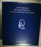 COMPLETE CIRC FRANKLIN HALF STAMP & COIN SET