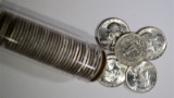 BU ROLL OF 1956-D WASHINGTON QUARTERS