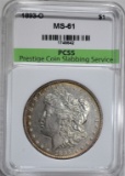 1893-O MORGAN DOLLAR PCSS BU