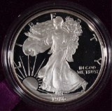 1986 AMERICAN SILVER EAGLE DOLLAR PROOF