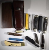 13 POCKET KNIVES - BIG VARIETY