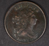 1803 HALF CENT  CH AU