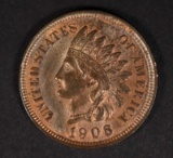 1906 INDIAN HEAD CENT CH BU R&B