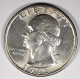 1932-S WASHINGTON QUARTER  CH BU+