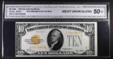 1928 $10 GOLD CERTIFICATE