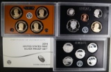 2014 U.S. SILVER PROOF SET IN ORIG BOX/COA