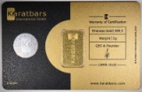 KARAT BARS 5gram .999 GOLD BAR